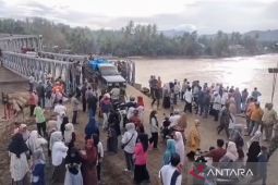 Jembatan bailey terpasang, sambungkan Bireuen-Aceh Tengah