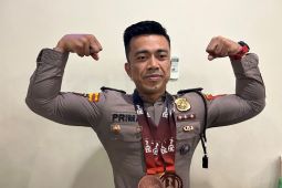 Personel Polda Kepri juarai turnamen binaraga internasional