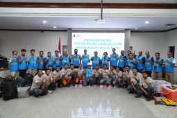 PLN UIW MMU kerahkan 16 petugas BKO ke Aceh bantu pulihkan  jaringan listrik usai bencana