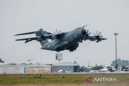 A400M ke dua milik TNI AU uji coba terbang di Spanyol