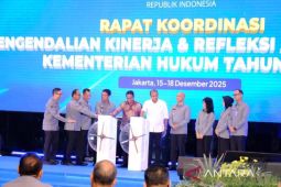 Kanwil Kemenkum Babel hadiri Rakordal dan refleksi akhir tahun Kementerian Hukum 2025