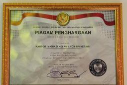 Kantor imigrasi Kerinci raih predikat wilayah bebas korupsi