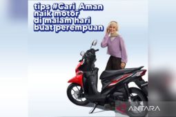 Honda Babel beri tips aman berkendara di malam hari bagi perempuan