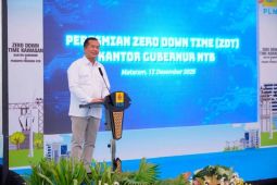 Gubernur NTB resmikan sistem zero down time di kawasan kantor gubernur