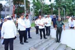 Bupati Samosir dan Wabup monitoring persiapan venue utama TOTK