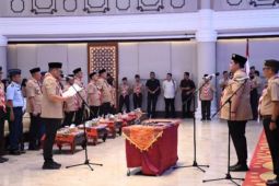 Bupati Vandiko Gultom hadiri pelantikan pengurus Kwarda Sumut