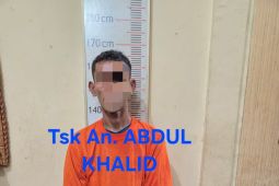 Ditengah dampak banjir masih berusaha jual sabu-sabu di Secanggang ditangkap Polres  Langkat