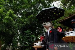 Aksi seni Taman Pemakaman Koruptor