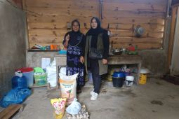 Fatimah, warga Aceh Tengah yang makan labu rebus kurang bantuan beras
