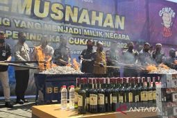 KPP Bea Cukai Jayapura musnahkan rokok dan MMEA ilegal mencapai Rp331 juta