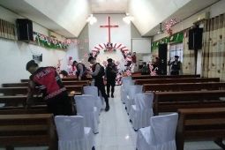 Polres Bojonegoro sterilisasi gereja jelang ibadah Natal