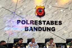Polrestabes Bandung menerjunkan 1.500 personel amankan Nataru