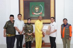 Bupati Langkat kordinasi penanganan pasca banjir dengan Kemenko IPK