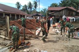 Kodam I/BB lanjutkan bangun MCK di Tapanuli Selatan setelah bencana