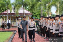 Polres Mukomuko cek kesiapan personel untuk Operasi Lilin Nala