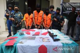 Tiga pelaku perburuan rusa di TNK terancam hukuman 15 tahun