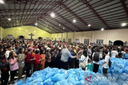 Umbas: Warga Langowan sambut hangat bantuan Natal dari Presiden Prabowo