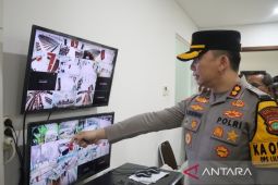 Polres Tangsel perkuat pengawasan CCTV untuk keamanan Natal