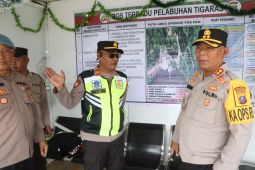 Polres Simalungun dirikan Posyansus di pintu tol Simpang Panei