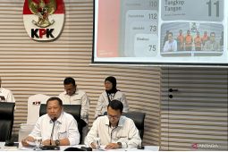 KPK melakukan 11 OTT dan tetapkan 118 tersangka selama 2025