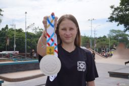 Wayan Malana bule lokal yang bela tim skateboard merah putih