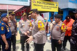 Polda Sulteng cek pos Nataru di Banggai pastikan kesiapan pengamanan