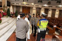 Pastikan ibadah aman, Polda Metro Jaya cek pengamanan Gereja St Kim Tae Gon