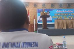 Bupati Madina buka Konferensi V PWI, tekankan profesionalisme dan kepatuhan hukum Pers