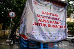 Bantuan masyarakat Jawa Barat untuk korban bencana di Sumatera