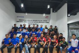 Asmo Kalbar sinergi bagi negeri dengan #Cari_aman di Damkar Pontianak