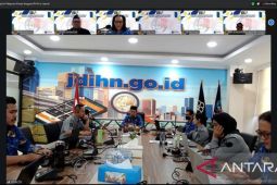 Kanwil Kemenkum Babel ikuti sosialisasi Pedoman Pelaporan dan Penilaian Kinerja Anggota JDIHN