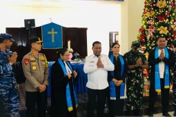 Forkopimda Maluku safari gereja di Ambon pastikan ibadah Natal damai