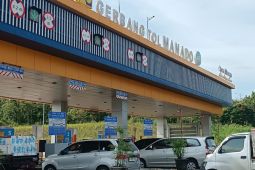 Kendaraan gunakan tol Manado-Bitung naik 61 persen