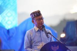 Ketua Komwil V APEKSI se-Kalimantan sampaikan pidato akhir tahun di Apeksi Outlook