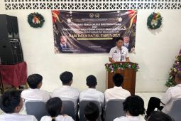 17 narapidana Lapas Kediri terima remisi khusus Natal 2025