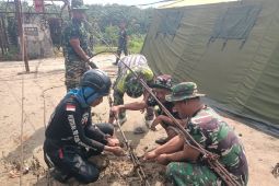 Kodam I/BB bangun jembatan gantung penghubung antarkabupaten di Sumut