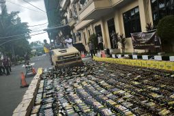 Polda Banten musnahkan 12 kg narkoba dan ribuan miras