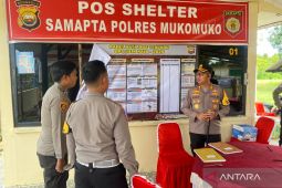 Kapolres Mukomuko sidak kesiapan personel jelang malam pergantian tahun