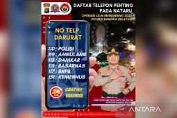 Polres Bangka Selatan luncurkan nomor layanan selama Nataru