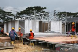 BNPB kebut pembangunan huntara di Kabupaten Agam