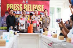 Polsek Banjarmasin Timur gagalkan peredaran 1 kg sabu