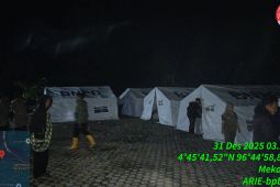 Warga dua desa di Bener Meriah mengungsi karena status Gunung Bur Ni Telong siaga