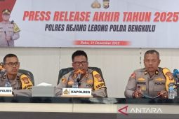 Kapolres: Kasus gangguan kamtibmas di Rejang Lebong turun 9,22 persen