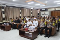 Polres kuatkan sinergitas dengan tokoh agama