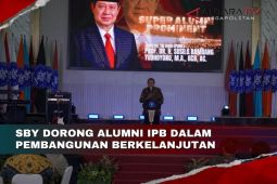 SBY dorong alumni IPB dalam pembangunan berkelanjutan