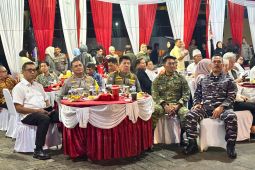 Pantau situasi kamtibmas, TNI AL - Danlanal Babel bersama forkopimda tinjau Pos PAM dan Pos Yan