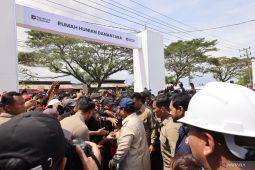 Prabowo puji kerja cepat Danantara bangun 600 hunian dalam 8 hari