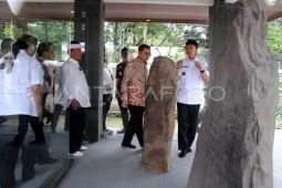 Peresmian revitalisasi Prasasti Batutulis Bogor