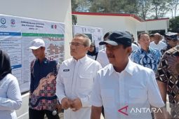 Menteri Trenggono tinjau progres pembangunan Kampung Nelayan di Bantul