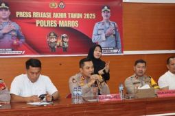 Polres Maros tangkap 198 tersangka narkoba sepanjang 2025